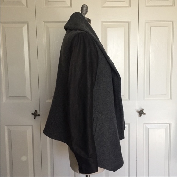 Theory Laura Amazing Wool Cashmere Leather Jacket - Picture 8 of 10